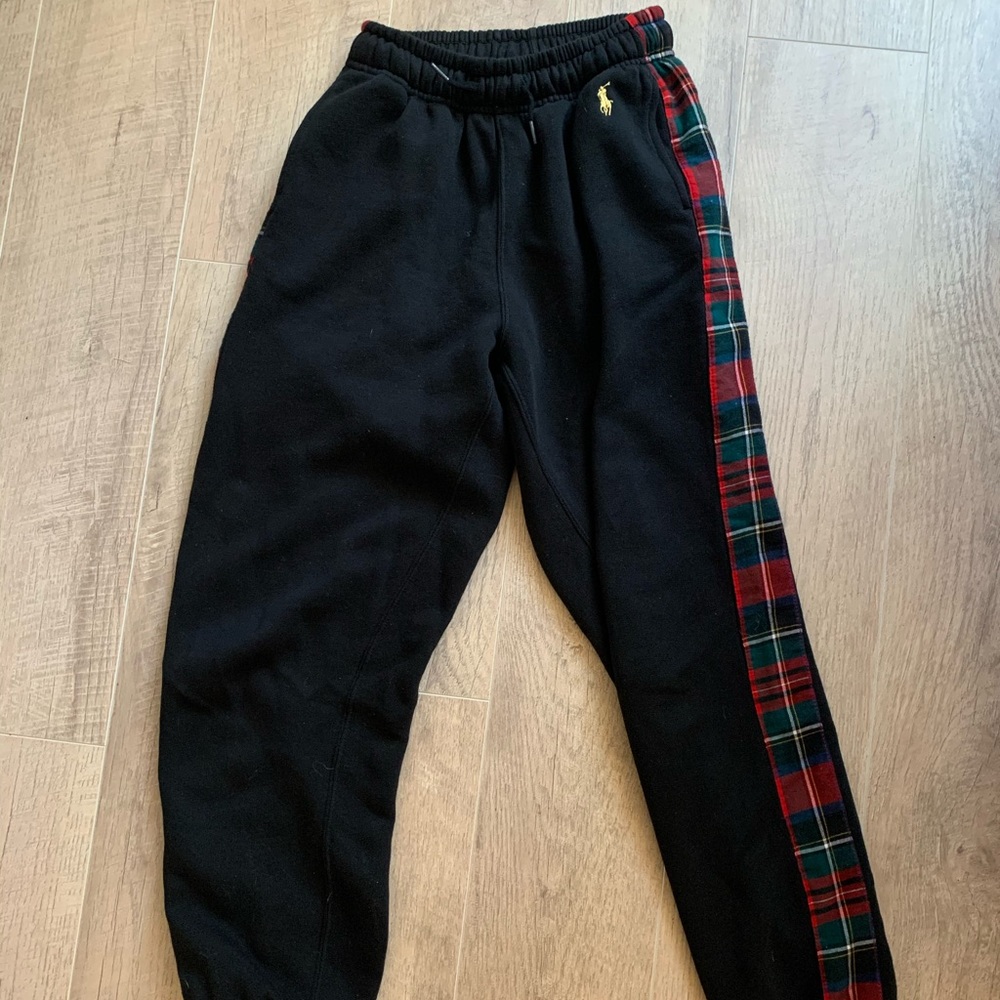 Polo Ralph Lauren Plaid Stripe Sweatpants